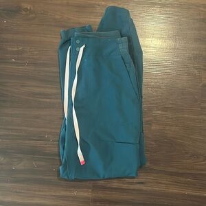 Figs Caribbean blue jogger scrub bottoms